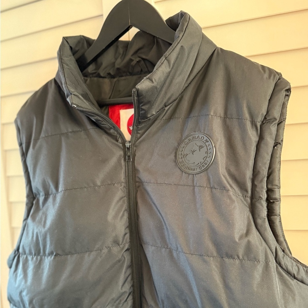 👀Host Pick👀 🇨🇦 Canada Weather Gear Men's Black Puffer Vest Size XL - Picture 5 of 9
